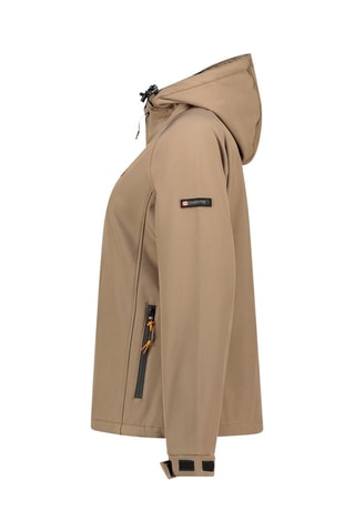 Veste Softshell à capuche Tamilaloreak - Taupe