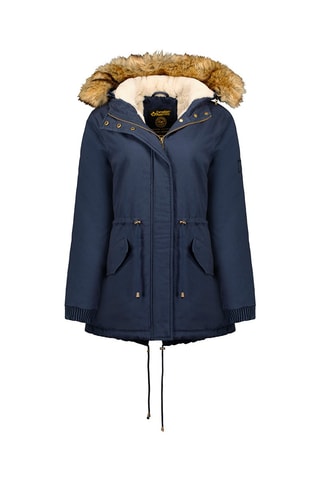 Parka à capuche Ampurieak - Bleu marine