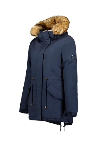 Parka à capuche Ampurieak - Bleu marine