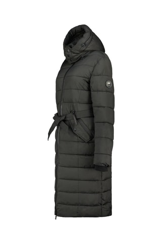 Doudoune longue à capuche Cabimeak - Noir