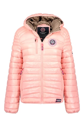 Doudoune à capuche Briouteaka - Rose