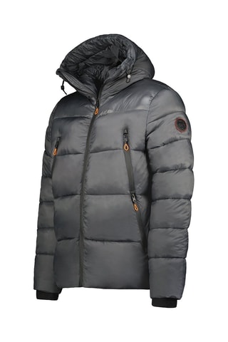 Doudoune à capuche Bayeak - Gris foncé