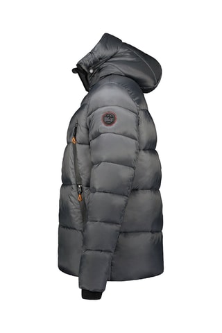 Doudoune à capuche Bayeak - Gris foncé