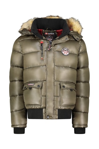 Doudoune à capuche Bugseak - Kaki