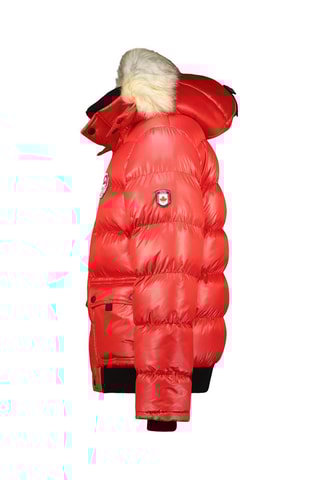 Doudoune à capuche Bugseak - Rouge