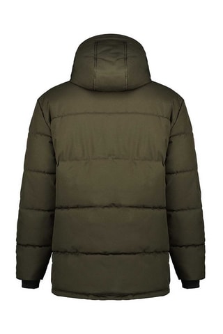 Doudoune à capuche Alberteak - Kaki