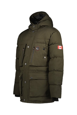 Doudoune à capuche Alberteak - Kaki