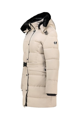 Doudoune longue Bettineak - Beige
