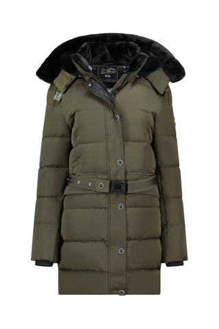 Doudoune longue Bettineak - Kaki