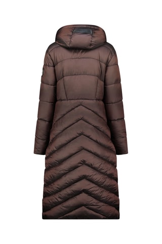 Doudoune longue Blancheak - Marron foncé