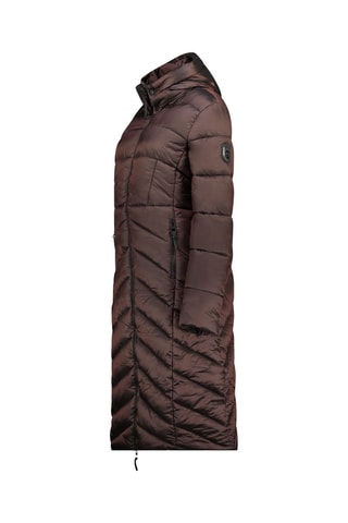 Doudoune longue Blancheak - Marron foncé