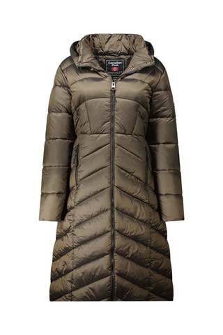 Doudoune longue Blancheak - Kaki