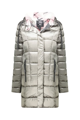 Doudoune longue Bullieak - Argenté