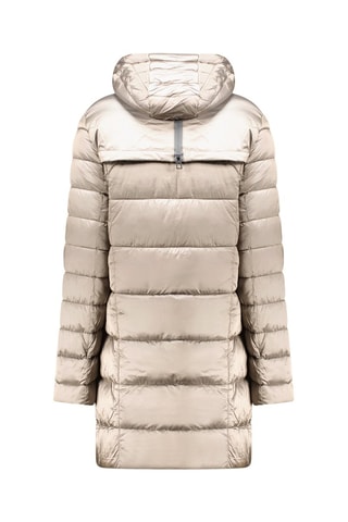 Doudoune longue Bullieak - Taupe