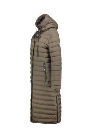 Doudoune longue Azuleak - Kaki