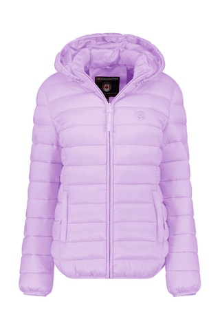 Doudoune à capuche Akitaleak - Mauve