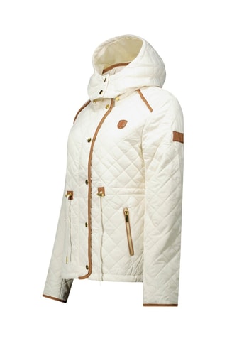 Doudoune à capuche Doyateak - Ecru