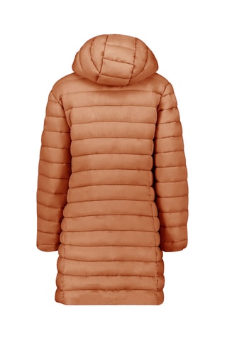 Doudoune longue à capuche Akitaleak - Camel