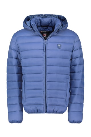 Doudoune à capuche Amitaleak - Bleu cobalt