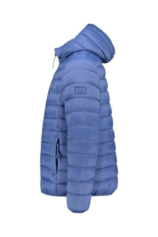 Doudoune à capuche Amitaleak - Bleu cobalt