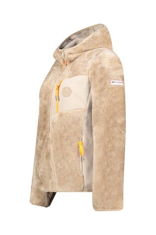 Sweat polaire à capuche Toscaneak - Beige