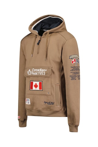 Sweat à capuche Galapagos - Taupe