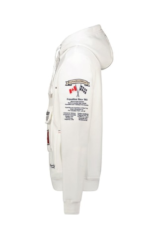 Sweat à capuche Galapagos - Blanc