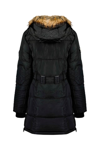 Doudoune à capuche Beauty- Noir