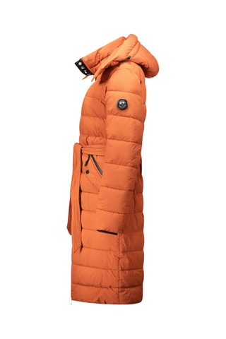 Doudoune longue Cabimeak - Orange