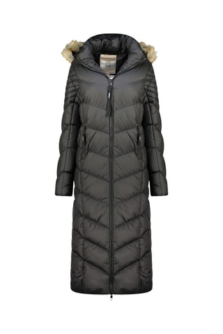 Doudoune longue Capucineak - Noir