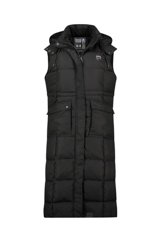 Doudoune longue sans manches Vardeak - Noir