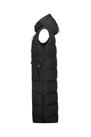 Doudoune longue sans manches Vardeak - Noir