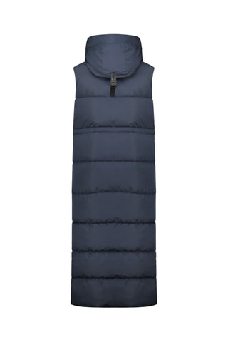 Doudoune longue sans manches Vardeak - Bleu marine