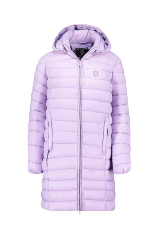 Doudoune longue Akitaleak - Mauve