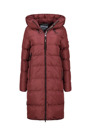 Doudoune longue Aprileak - Bordeaux