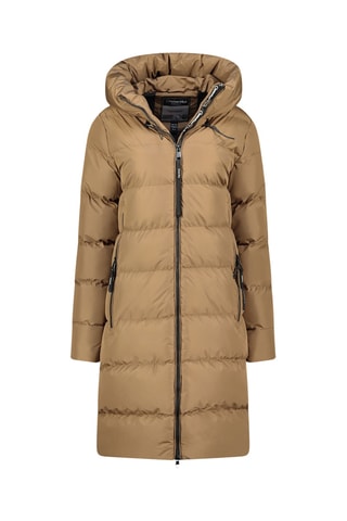Doudoune longue Aprileak - Taupe