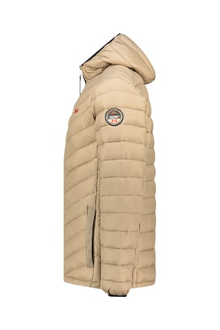 Doudoune regular à capuche Carliteak - Beige