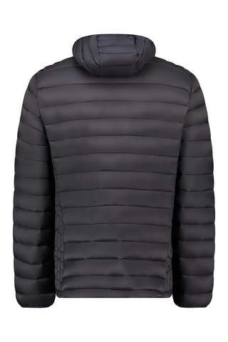 Doudoune regular à capuche Carliteak - Noir