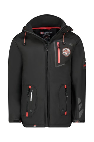 Parka à capuche Tacibeak - Noir