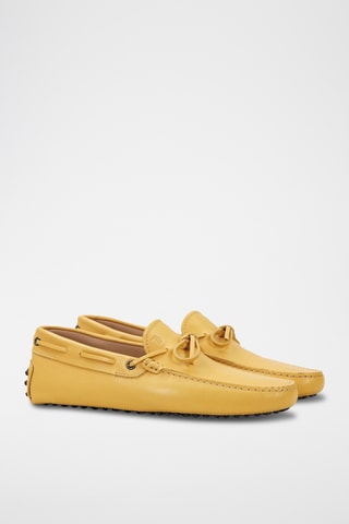 Mocasines de piel - Amarillo