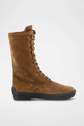 Bottines en cuir - Marron