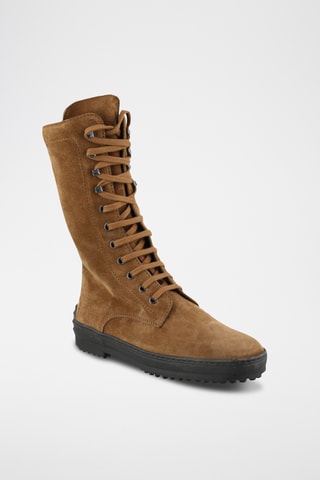 Bottines en cuir - Marron