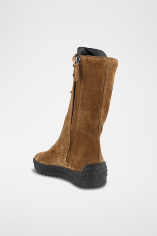 Bottines en cuir - Marron