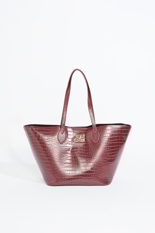 Cabas et pochette Scout - Bordeaux