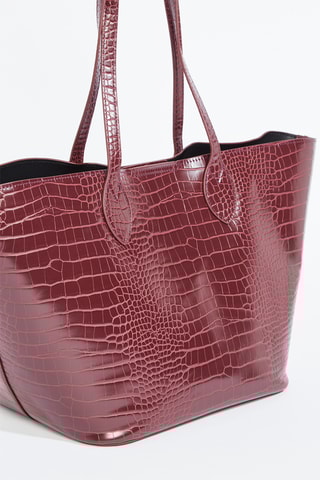 Cabas et pochette Scout - Bordeaux