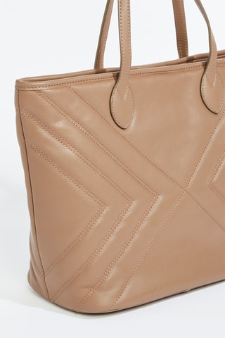 Cabas et pochette Sara - Beige