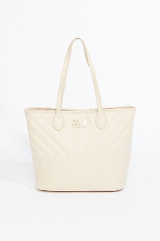 Cabas et pochette Sara - Ecru