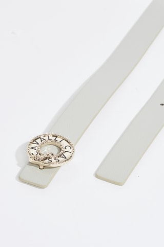 Ceinture réversible - Gris clair