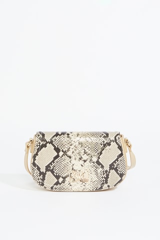 Sac bandoulière Vanessa - Beige et noir