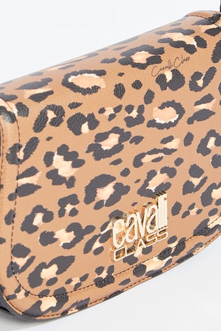 Sac bandoulière Vanessa - Noir et marron clair